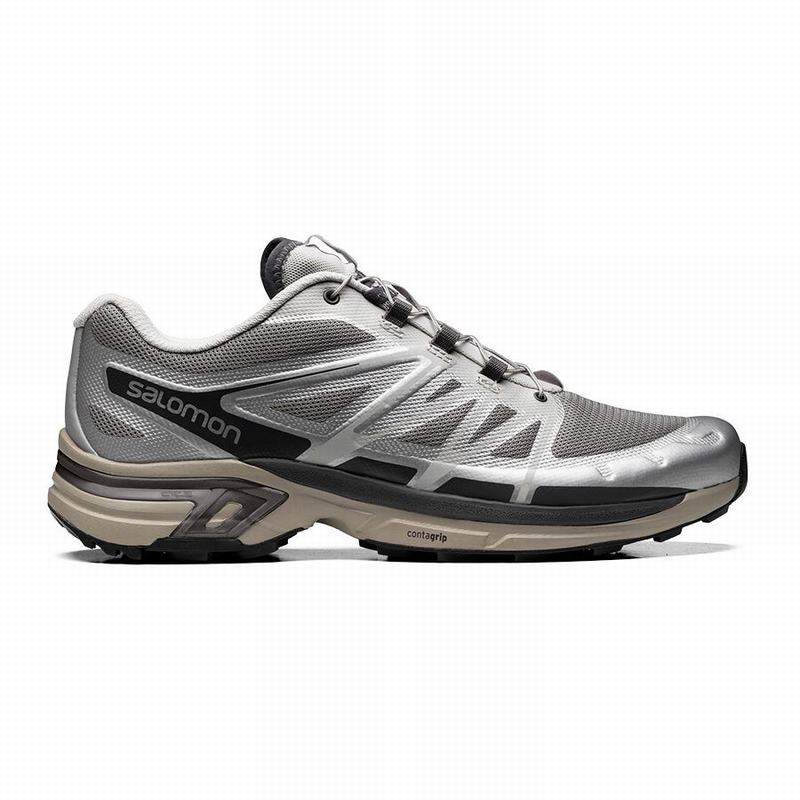 SALOMON XT-WINGS 2 Philippines - Men's Trail Running Shoes - Silver/Grey | 792548-XCI